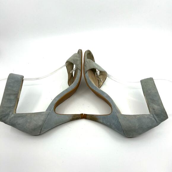 Jeffrey Campbell Lindsay Ankle Strap Suede Sandal Women's 6.5 US - Picture 7 of 10